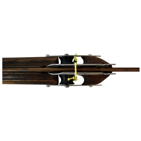 Arbalète fusil harpon bois chasse sous marine Deamon Teak Hydra MR - Light édition - 85