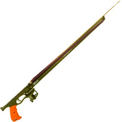 Arbalète fusil harpon chasse sous marine Sigalsub Némésis One Vert 104 cm avec moulinet