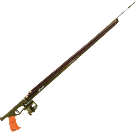 Arbalète fusil harpon chasse sous marine Sigalsub Némésis Pro Vert 82 cm avec moulinet